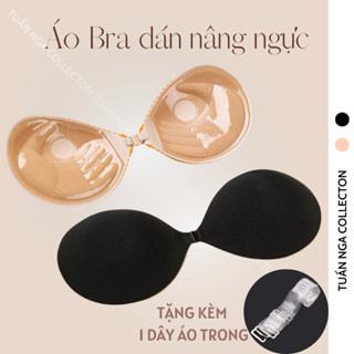 Áo bra dán siêu nâng ngực, miếng dán ngực dán ti cài trước siêu nâng ngực siêu dính loại mút thông hơi hình bàn tay