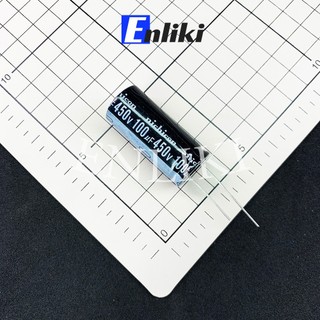 Tụ 100uf 450v kích thước 18x40mm
