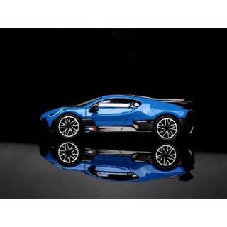Xe Mô Hình Bugatti Centodieci 1:64 MiniGT ( Blu Bugatti LHD )