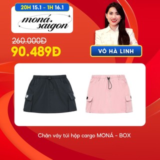 Chân váy túi hộp cargo moná - box