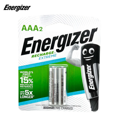 Vỉ 2 Viên Pin Sạc AAA Energizer 800 mAh - Hàng chính hãng
