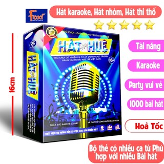 Hát Hay Huệ-Foxi-Cardgame hay-tranh tài ca hát-khám phá tài năng bản thân-giải trí-karaoke