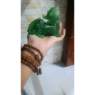 Tượng tỳ hưu mini không đế (1 cặp)