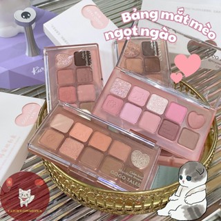 [GOGO TALES] Bảng Mắt 10 Ô GOGO TALES Mèo Ngọt Ngào SWEET MISTY CAT (GT643)