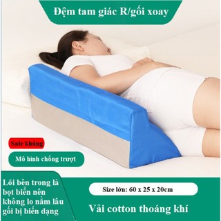 Gối kê đệm tam giác hỗ trợ người già , người bệnh nằm nghiêng ,dễ dàng cho việc chăm sóc, điều trị