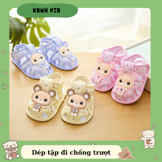 Giày tập đi cho trẻ, Dép Tập Đi Cho Bé Đế Mềm Chống Trượt , dép đi mùa hè thu cho trẻ