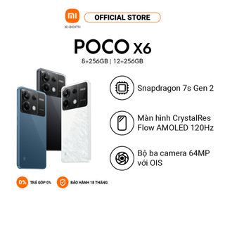 Điện thoại POCO X6 12+256GB | AMOLED 120Hz