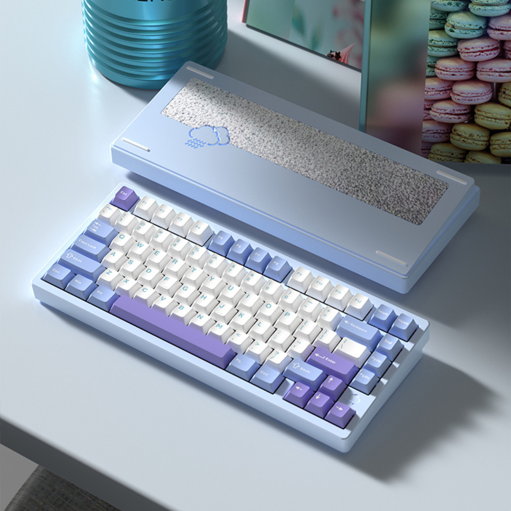 [HÀNG SẴN] Bàn Phím Cơ Custom Rainy 75 - Rainy75 | 3 Modes | Nhôm | Led RGB | BigBuy360 - bigbuy360.vn
