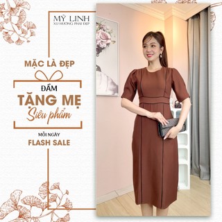 Đầm Nữ [ Linh Linh ] (HT LT778) Cao Cấp Dáng Dài Sang Trọng Quý Phái Cực Xinh (ảnh thật shop tự chụp)