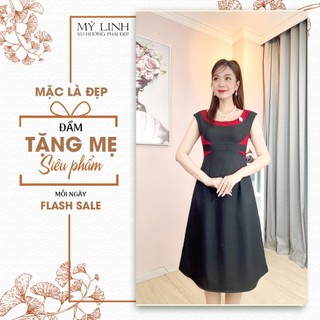 Đầm Nữ [ Linh Linh ] (HT LT919) Cao Cấp Dáng Dài Sang Trọng Quý Phái Cực Xinh (ảnh thật shop tự chụp)