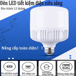 Bóng đèn led trụ 5w 10w 20w 30w 40w 50w 60w 80w cao cấp tiết kiệm điện ánh sáng trắng