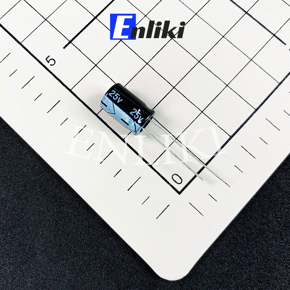 Bộ 2 Chiếc 330uF Tụ Hóa 25V (8x12mm)