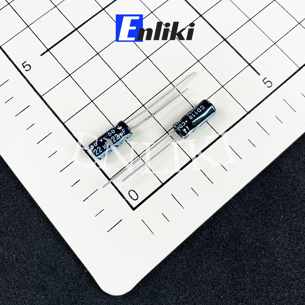 Bộ 5 Chiếc 22uF Tụ Hóa 50V (5x11mm)