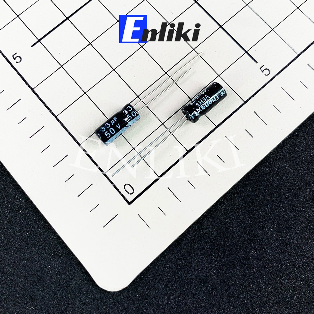 Bộ 5 Chiếc 33uF Tụ Hóa 50V (5x11mm)