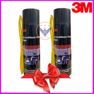 COMBO 2 bình xịt khử mùi và vệ sinh dàn lạnh điều hòa ô tô 3M- Air Conditioner Cleaner Foam 250ml