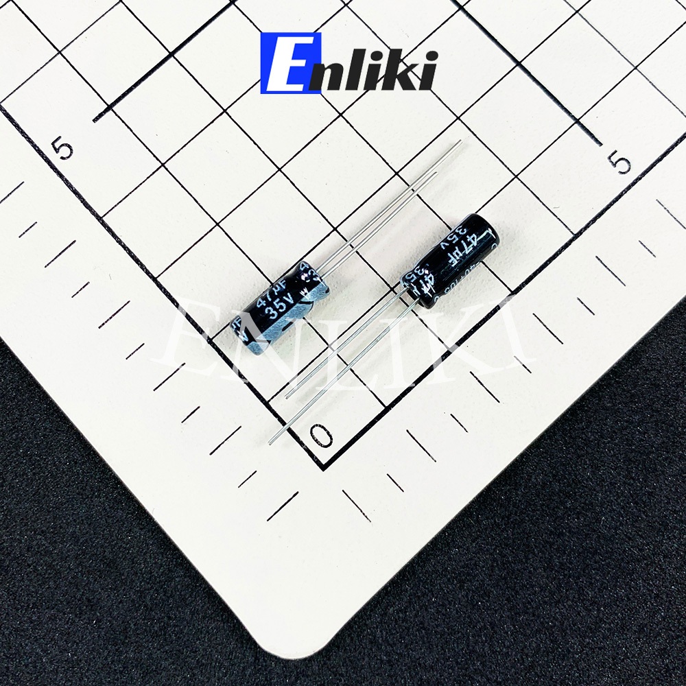 Bộ 5 Chiếc 47uF Tụ Hóa 35V (5x11mm)
