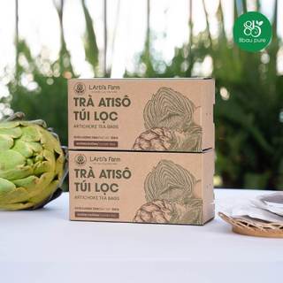 Combo 2 gói trà atiso trồng hữu cơ Larti's Farm Đà Lạt 200gr
