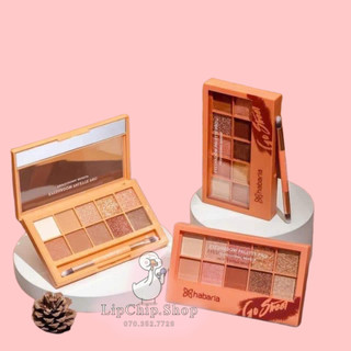 Phấn Mắt Habaria Eyeshadow Palette 10 Ô