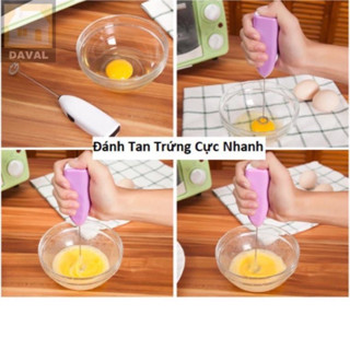 Máy Đánh Trứng Mini Cầm Tay, Tạo Bọt Cafe, Khuấy Đồ Uống, Đánh Trứng Tiện Lợi