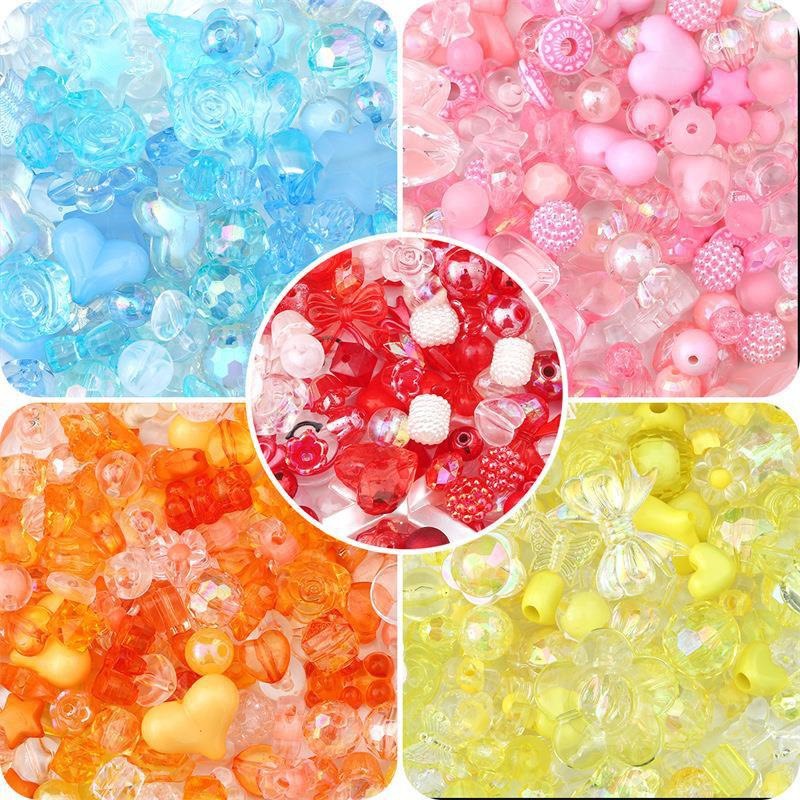 Túi 30g hạt cườm mix nhiều loại dể làm đồ trang sức, phụ kiện