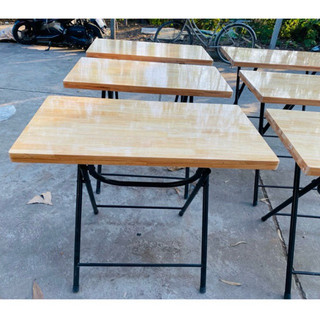 BÀN GỖ CAO SU Mặt 40-60, 50/70 ,50/80cao 73cm