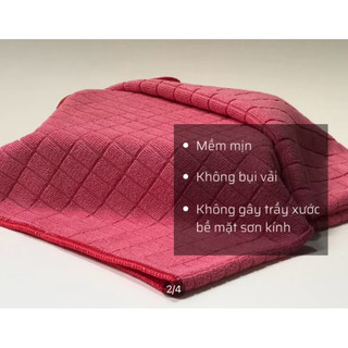 Khăn lau đa năng Microfiber NDF 35*40 cm.