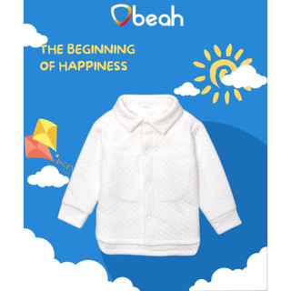 Áo khoác trần bông Obeah Jacket thiết kế cho bé trai bé gái vạt ngắn vạt dài size 0-24m