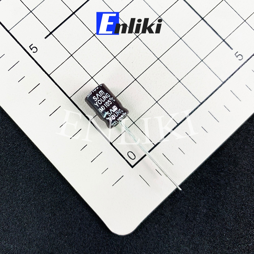 Tụ Hóa 220uF 35V SAMYOUNG (8x12mm)