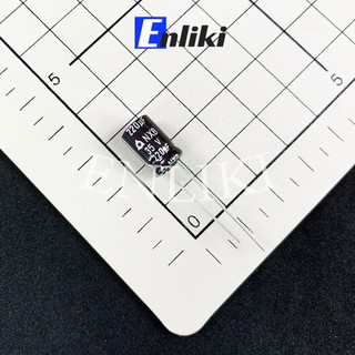 Tụ Hóa 220uF 35V SAMYOUNG (8x12mm)