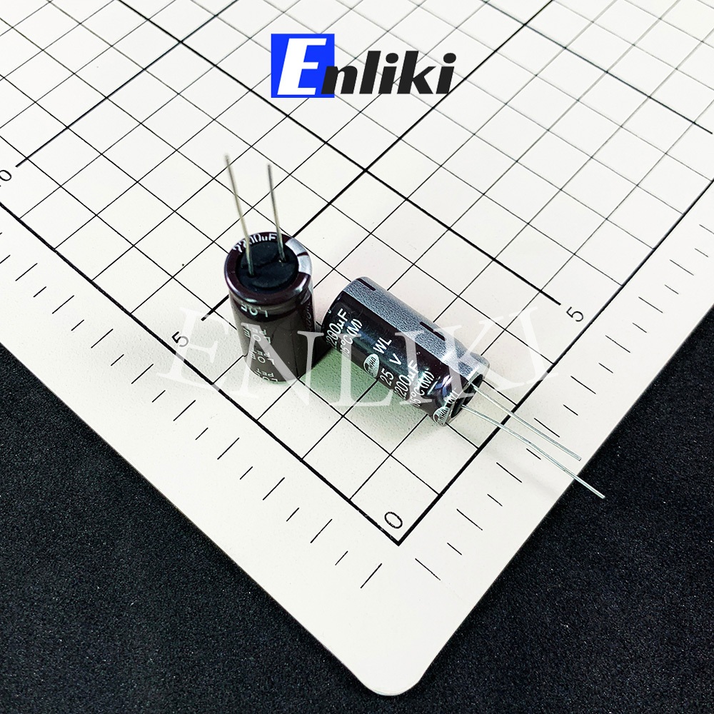 Tụ Hóa 2200uF 25V SAMWHA (13x25mm)