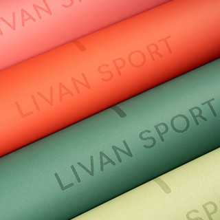 Thảm Tập Yoga PU Livan Sport Cao Cấp Tặng Kèm Dây Buộc Và Túi Đeo Tiện Lợi