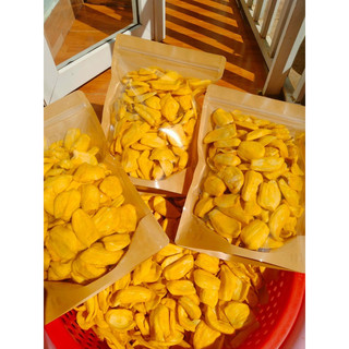 THUYTIENFOOD Mít Sấy Giòn – Túi 200gr – Snack Trái Cây Ăn Vặt – Giòn Tan Thơm Ngọt Tự Nhiên