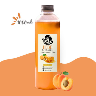 Kombucha trái cây tươi, trái cây lên men đủ vị 1000ml 100% kombucha nguyên chất