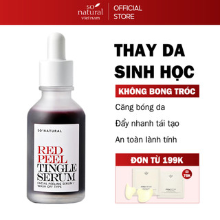 Red Peel Tingle Serum tinh chất tái tạo da sinh học mờ thâm trắng da So Natural 35ml