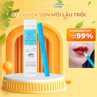 Gel khóa màu son môi giúp giữ màu son bền màu không trôi không lem gel giữ son HATOLA