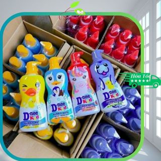 Sữa Tắm Gội Trẻ Em DNEE KID 400ML Thái Lan - Thơm Dịu Nhẹ Vị Trái Cây Ngọt, Hình Thú Ngộ Nghĩnh