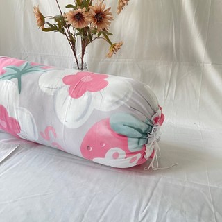 Vỏ Gối Ôm Cotton Poly MD.Decor- Bedding kích thước 35x100cm Lồng Được Ruột  nhiều màu  họa tiết dễ thương