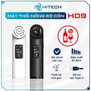 Máy đo nồng độ cồn không tiếp xúc H09 - thiết kế nhỏ gọn, màn hình LED, sạc USB