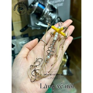 Lăng xê câu cá / lò xo tự buộc / dây dù buộc lăng xê