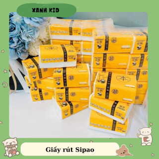 Khăn giấy gấu trúc Sipao loại đẹp giấy trắng