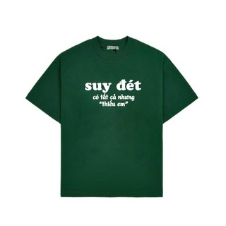 ÁO THUN SUY ĐÉT, THUN COTTON TAY LỠ BE YOURSELF | huyền trang shop