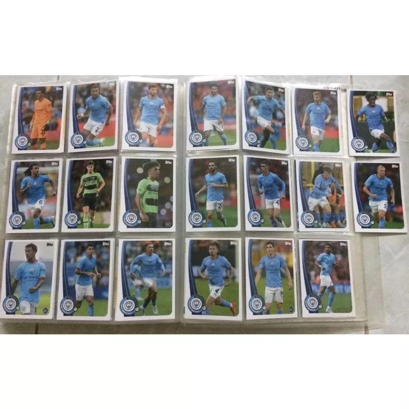 Thẻ cầu thủ bóng đá ( team set )