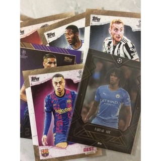 Thẻ cầu thủ bóng đá ( team set )