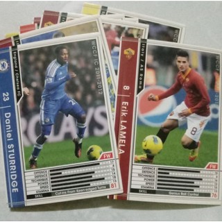 Thẻ cầu thủ bóng đá ( team set )
