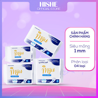Băng vệ sinh Miju Hàn Quốc - Bạc hà siêu thấm hút - Ban ngày - Ban đêm - Hàng ngày