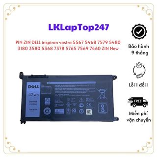 Pin zin dell inspiron vostro 5567 5468 7579 5480 3180 3189 3580 5368 7378 5765 7569 7460 wdx0r zin