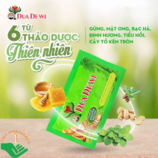 Siro HO DUA DEWI hỗ trợ giảm các triệu chứng cảm, ho, long đờm Hộp 12 gói