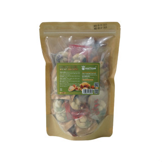  Bánh mắc ca mix hạt đế đồng tiền Mai Thao túi 250g đồ ăn vặt healthy hỗ trợ giảm cân 