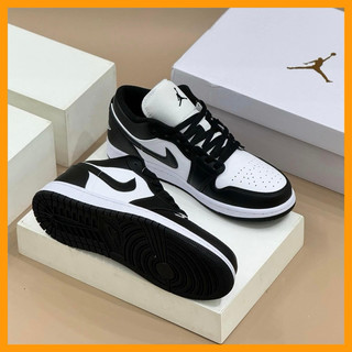 Giày ari jordan 1 low panda v3 da bóng hàng authentic full box