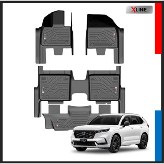 Thảm lót sàn ô tô Honda CRV 2024, thương hiệu X-LINE, thiết kế tràn viền